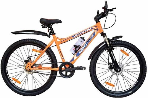 GEN NOW Single Speed 27 T V/S Hybrid cycle Riverside 120 Grey Yellow