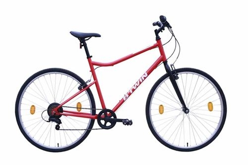 Tacon City Aly 26T V/S Riverside 100 Red Hybrid cycle