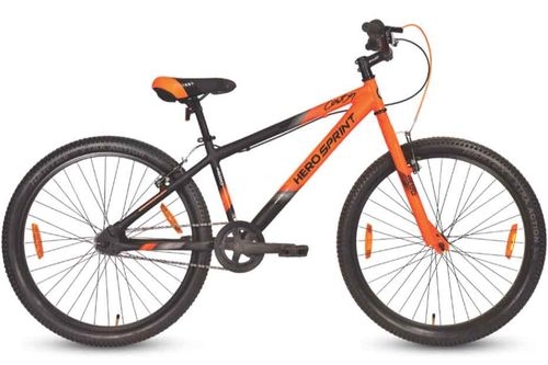 Cowboy 26T V/S Riverside 100 Red Hybrid cycle