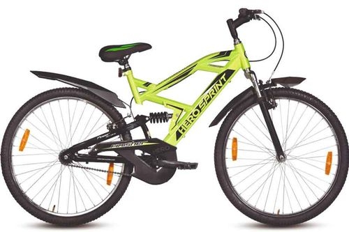 Finisher 26T (21SPD) V-Brake V/S Hybrid cycle Riverside 120 Grey Yellow