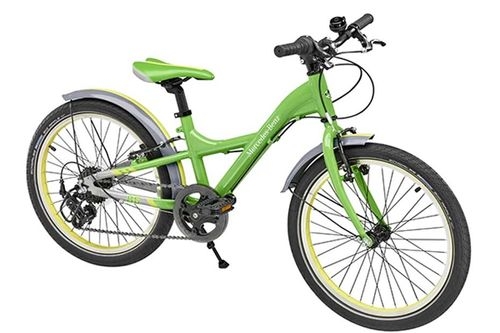 Youth Bike Green V/S Triban 100 Flat Bar Road Bike