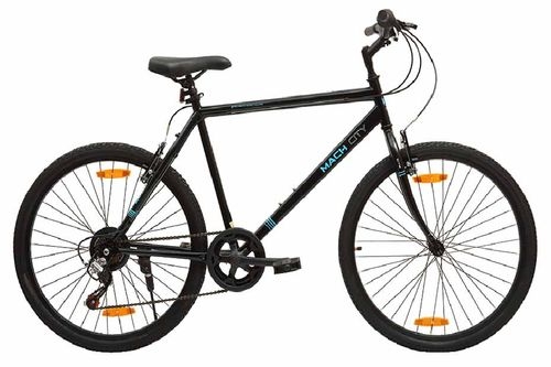 Ibike W 7 Speed V/S Hybrid cycle Riverside 120 Grey Yellow