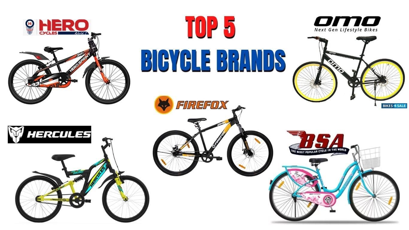 Top 5 Bicycle Brands in India
